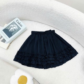 Váy Bigsize Nữ Ngắn Dáng Xòe Bèo Tầng, Lưng Thun Co Giãn, Mặc Đi Chơi Đi Làm 50-92kg CV425