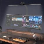 Đèn Học LED Kẹp Bàn 90cm 5 Chế Độ Màu Đồng Hồ, Đèn Bàn LED Dài Phủ Sáng Rộng, Thân Uốn Linh Hoạt — ảnh 6
