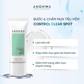 Ahohwa - Control Clear Spot - Tinh chất giảm viêm mụn -30ml