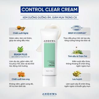 Ahohwa - Control Clear Spot - Tinh chất giảm viêm mụn -30ml