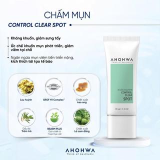 Ahohwa - Control Clear Spot - Tinh chất giảm viêm mụn -30ml