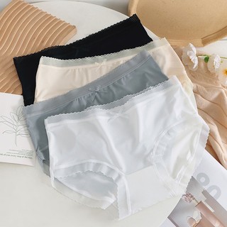 COMBO 3-5 Quần lót su lụa mềm mại thoáng mát cạp vừa tôn dáng gợi cảm đáy lót 2 lớp kháng khuẩn L369