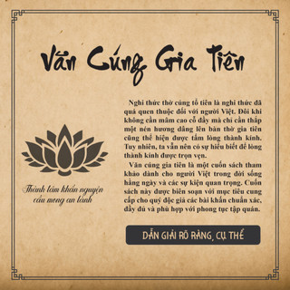 Sách - Văn Cúng Gia Tiên - Tiên Phong Books