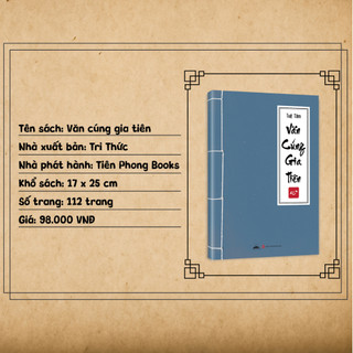 Sách - Văn Cúng Gia Tiên - Tiên Phong Books