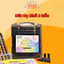 Bút Dạ Nhũ 2 Đầu Glitter M6160 – Bộ 12/18/24/36/48 Màu – Dual Tip Markers Viết Vẽ Trang Trí Lấp Lánh