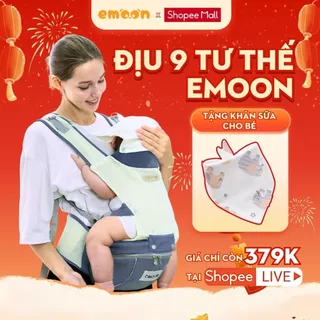 Địu em bé trợ lực Emoon 9 tư thế, chống gù, đai đi xe máy cho bé, vải lưới thoáng khí cho bé từ 0-36 tháng tuổi
485.000
₫
-41%
4.9
Đã bán 7k+
Hà Nội