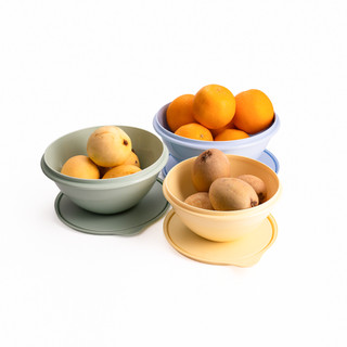 [RT] Bộ 3 Hộp Đựng Thực Phẩm Tupperware Trữ Khô Và Mát Original Bowl 2.5L 1.7L 1.1L