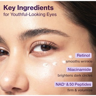 Kem Dưỡng Mắt Chống Lão Hoá NUMBUZIN No.9 NAD Retinol Volumetox Eye Cream 10ml
