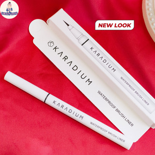 Bút Kẻ Mắt Karadium Waterproof Brush Liner Mực Đậm Nét Mảnh Siêu Dễ Kẻ, Chống Nước Lâu Trôi