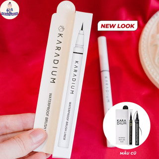Bút Kẻ Mắt Karadium Waterproof Brush Liner Mực Đậm Nét Mảnh Siêu Dễ Kẻ, Chống Nước Lâu Trôi