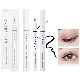Bút Kẻ Mắt Karadium Waterproof Brush Liner Mực Đậm Nét Mảnh Siêu Dễ Kẻ, Chống Nước Lâu Trôi