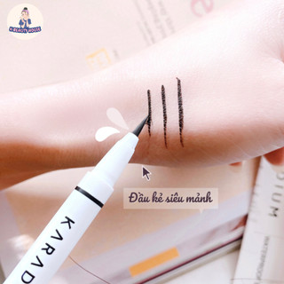 Bút Kẻ Mắt Karadium Waterproof Brush Liner Mực Đậm Nét Mảnh Siêu Dễ Kẻ, Chống Nước Lâu Trôi