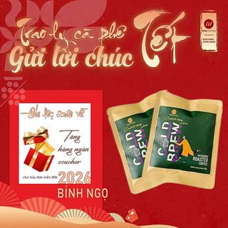 [Gói Lẻ] Cà Phê Ủ Lạnh ColdBrew Blend Nguyên Chất Chuẩn Gu Việt HANCOFFEE