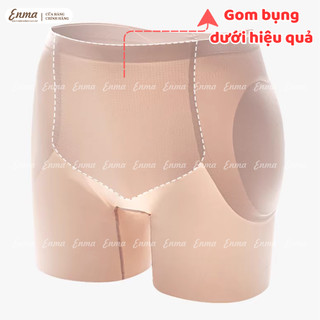 Quần Độn Hông Và Mông 2in1 ENMA Cạp Ngắn Nâng Đẩy Tạo Form Vòng 3 Căng Tròn Sexy Chống Cuộn Gập Không Lộ Viền Mút QS12