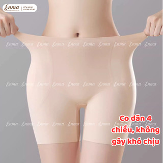Quần Độn Hông Và Mông 2in1 ENMA Cạp Ngắn Nâng Đẩy Tạo Form Vòng 3 Căng Tròn Sexy Chống Cuộn Gập Không Lộ Viền Mút QS12