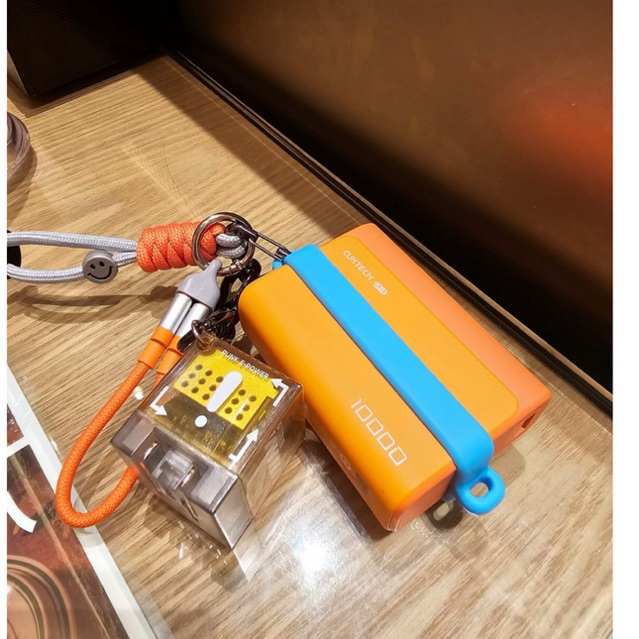 Vòng Silicon đeo sạc dự phòng, chi vi 15cm, co dãn, chống trượt, vừa bản 10000mAh - 20000mAh