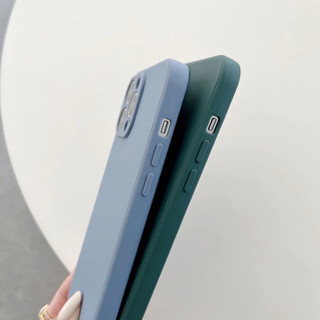 Ốp Lưng iPhone Cao Cấp Silicon 5 Màu Trơn Mềm Mỏng Chống Sốc Cho iP 16/15/14/13/12/11 Pro/Max/Plus PK035