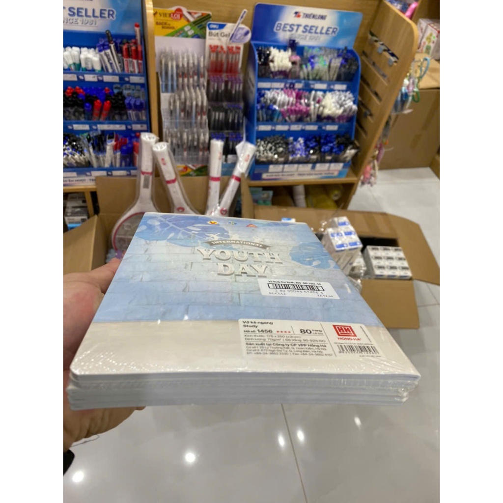 Vở Kẻ Ngang 80tr của Hồng Hà - MS : 1456