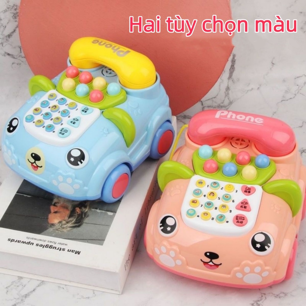 Đồ Chơi Âm Nhạc Mô Hình Điện Thoại Bàn Đồ Chơi Có Nhạc Giáo Dục Sớm Cho Bé