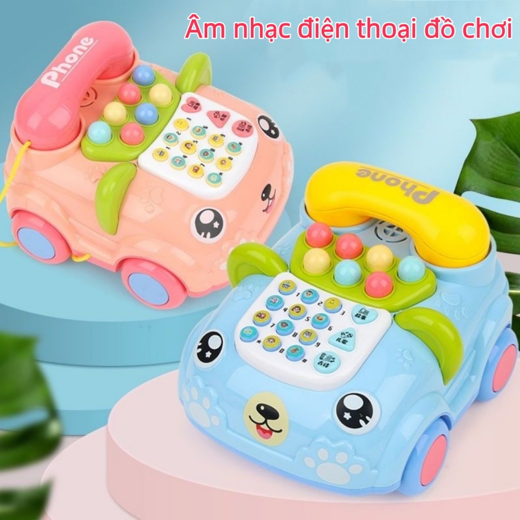 Đồ Chơi Âm Nhạc Mô Hình Điện Thoại Bàn Đồ Chơi Có Nhạc Giáo Dục Sớm Cho Bé