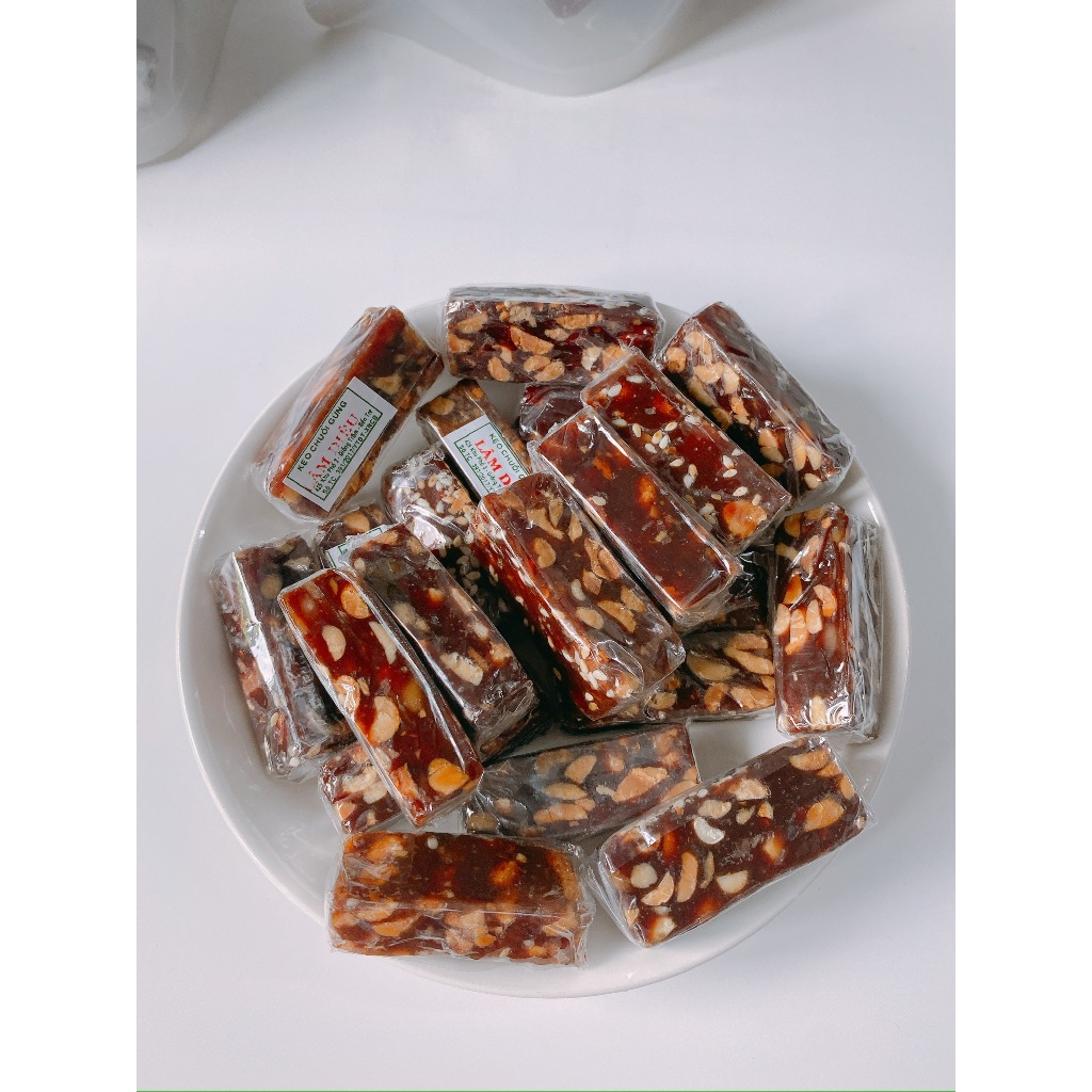 Kẹo Chuối Tươi Gừng Lâm Diệu 500g