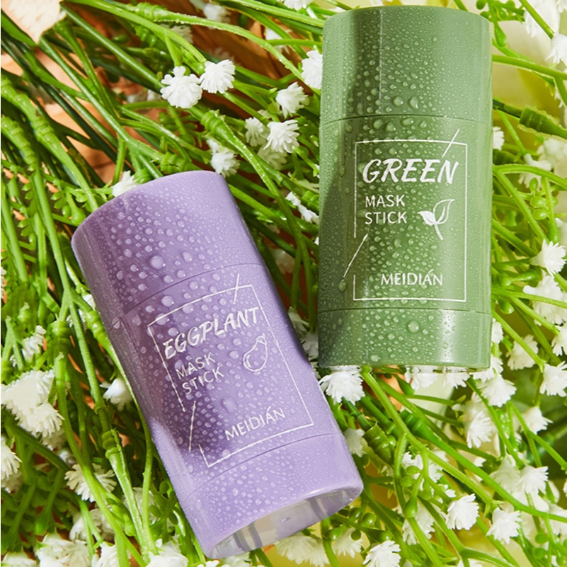 Thanh Lăn Đắp Mặt Dạng Stick Meidian – Mask Stick Eggplant & Green