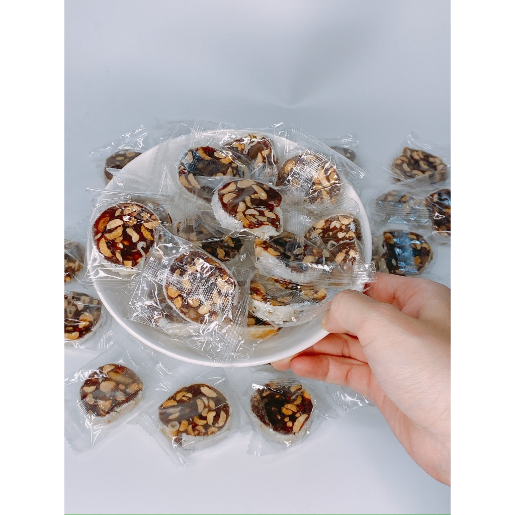 1Kg Kẹo Chuối Tươi Cuộn Bánh Tráng/ 500g
