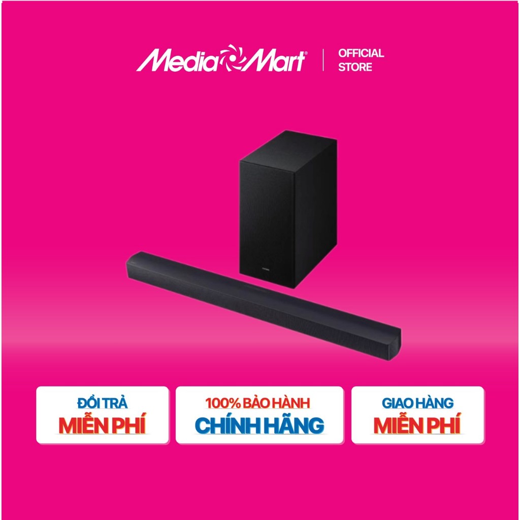 [MEDIAMART] - Loa Soundbar Samsung HW-B450F - FREESHIP,Bảohànhchínhhãng
