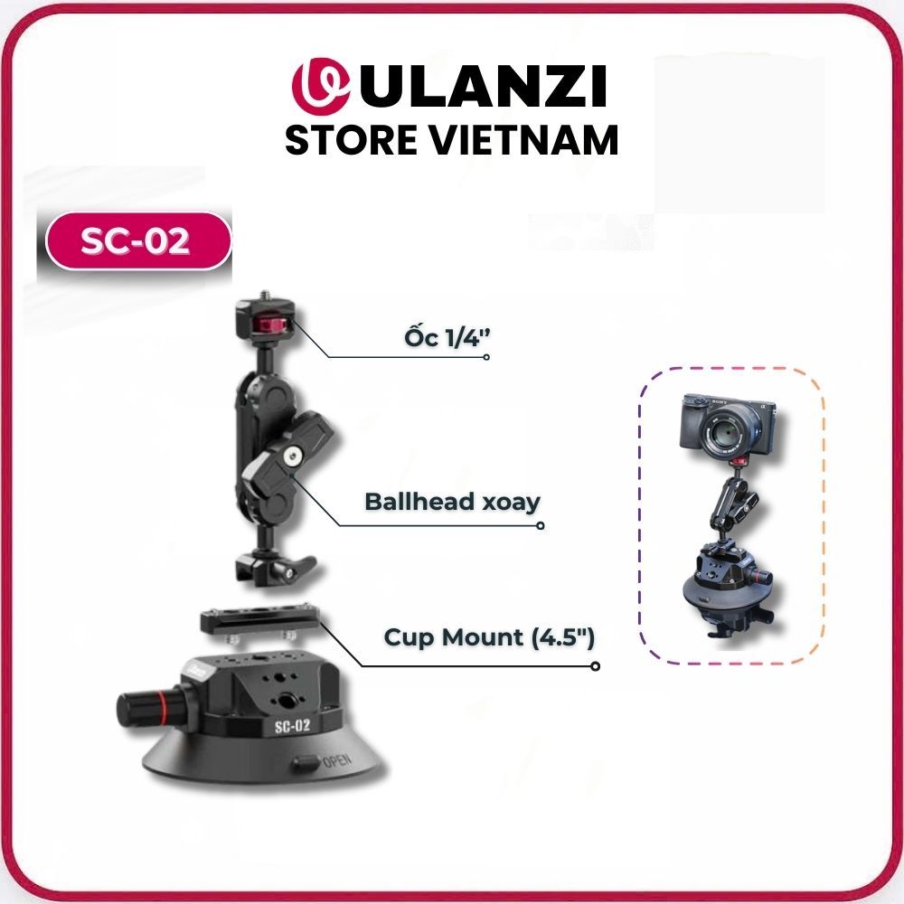 Giá treo máy ảnh Ulanzi SC-02
