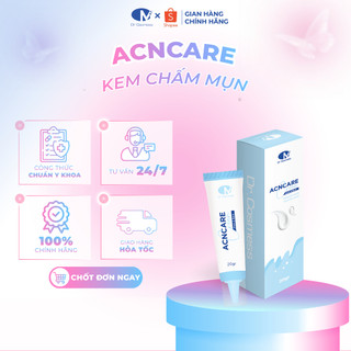 HIỆU QUẢ NHANH | Kem Chấm Mụn Acnecare AHA BHA 20g, Gom Cồi, Xẹp Mụn 24h Tiếng, Ngăn Mụn Dr Cosmess