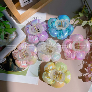 Kẹp gấp tóc phối hoa cho bé sz8cm