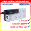 Ổ Cắm Kéo Dài Panasonic WCHG28352 Chính Hãng – 5 Ổ Cắm 3500W, Có Công Tắc An Toàn, Xuất Xứ Thái Lan