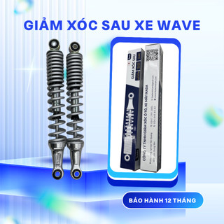 Phuộc Sau Wave S110 – Giảm Xóc Êm, Chạy Đầm, Thay Thế Zin Màu Bạc