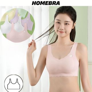 Áo ngực học sinh viền lượn sóng nhẹ nhàng êm ái - Áo lá học sinh su mềm mại họa tiết đáng yêu A741