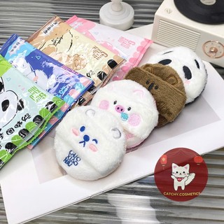 [GUOXIAONIU] Bông Phủ Phấn Guoxiaoniu Thú Bông Đáng Yêu, Bông Phấn Mềm Mại Êm Ái