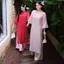 CÓ BIGSIZE - Áo dài lụa gấm DUYÊN NGHI tay bồng phối cổ bèo cách điệu kèm quần Satin AD196