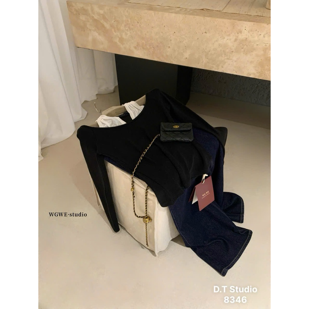 Ssu.Studio// ÁO CỔ YẾM WGWE 8346