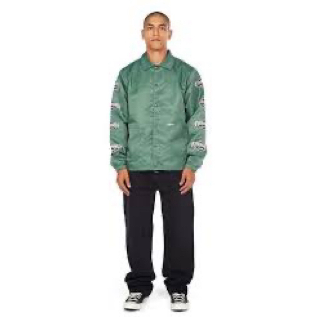 [CỰC CHÁY] Áo Khoác HUF x Thrasher Coach Jacket - Chất Dù 2 Lớp Đậm Chất Skater