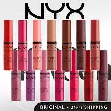 [Bill US] Son bóng căng mọng môi Nyx Butter Gloss / Espoir Couture Lip Tint Shine Velvet Vampy Nutty
