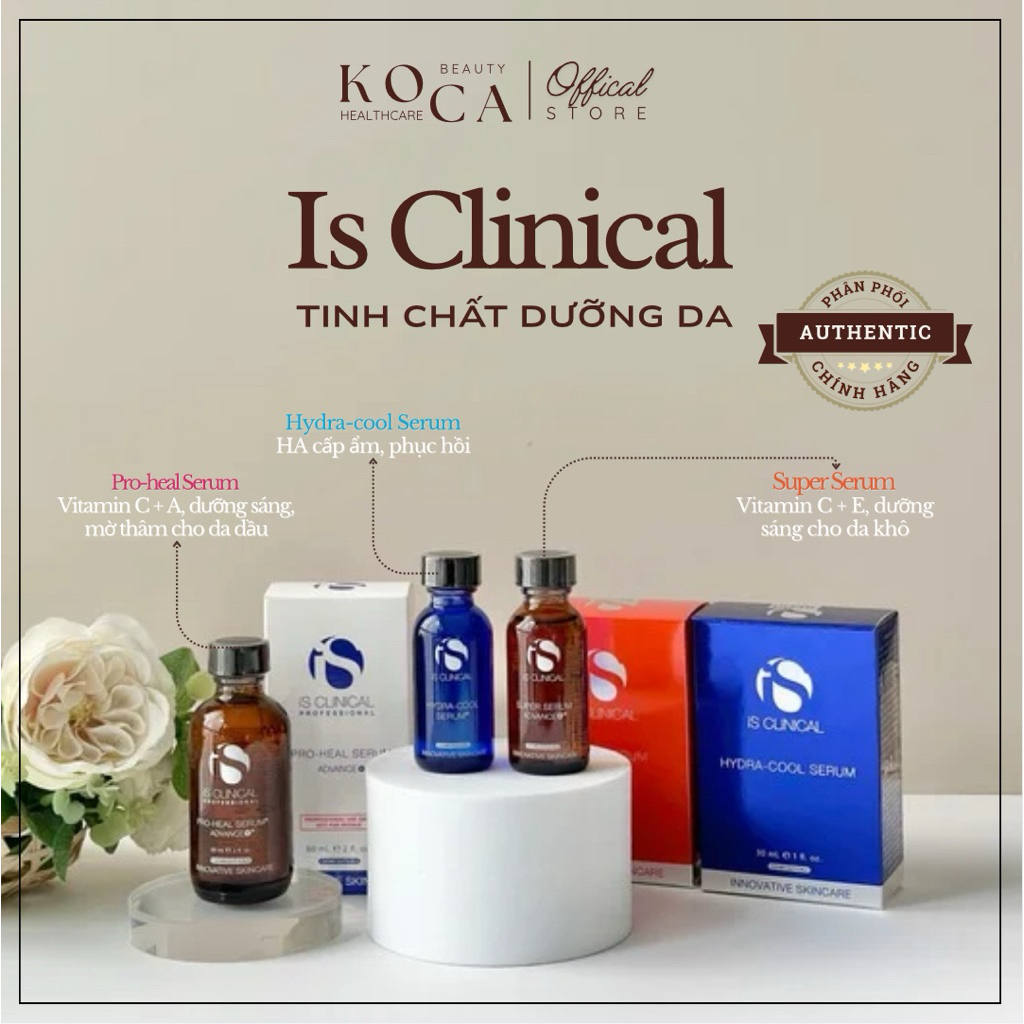 [IS Clinical] Serum cấp ẩm, phục hồi, dưỡng sáng da IS Clinical ...