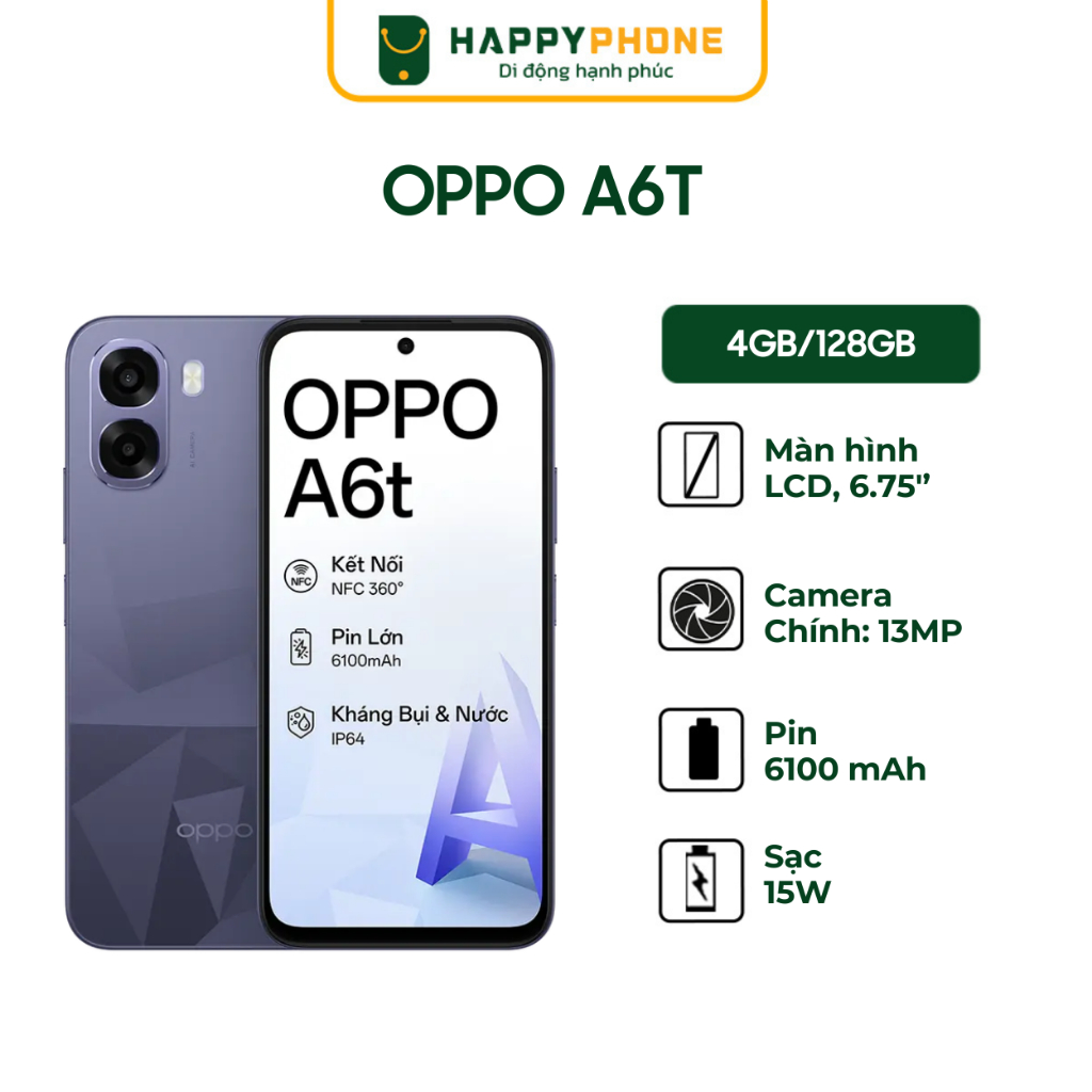 Điện Thoại Oppo A6T - Hàng Chính Hãng
