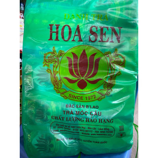 Cây 10 lốc - Trà Hoa Sen mốc câu tặng muỗng - 60 gói x 70g