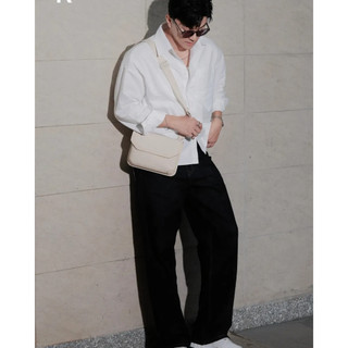 Áo Sơ Mi Nam Smart shirt Tay Dài Cổ Bẻ Form Boxy - ROUTINE 10F25SHL014