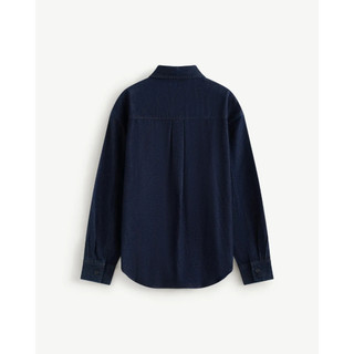 Áo Sơ Mi Denim Nam Tay Dài Form Loose - ROUTINE 10S26DSH001