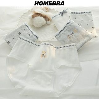 Quần lót nữ cotton cao cấp viền ren xinh xắn êm ái- Quần chip nữ cạp vừa tôn dáng gợi cảm sexy L1129