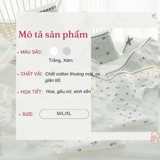 Quần lót cotton cao cấp kháng khuẩn thoáng mát cạp vừa tôn dáng gợi cảm sexy co giãn tốt DEVARI 1129