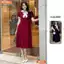 Đầm thiết kế BEMINE cổ thủy thủ phối nơ dáng chữ A phù hợp đi chơi-B167
