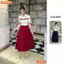 Đầm thiết kế BEMINE cổ sơ mi phối viền dáng chữ A tùng xếp ly phù hợp đi làm-B158
