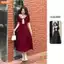 Đầm thiết kế BEMINE cổ cavat viền ren dáng chữ A phù hợp đi làm, đi chơi-MT10024