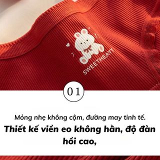 Quần lót nữ cotton gân tăm mềm mại thấm hút - Quần chip nữ cao cấp đáy lót kháng khuẩn khử mùi LY20